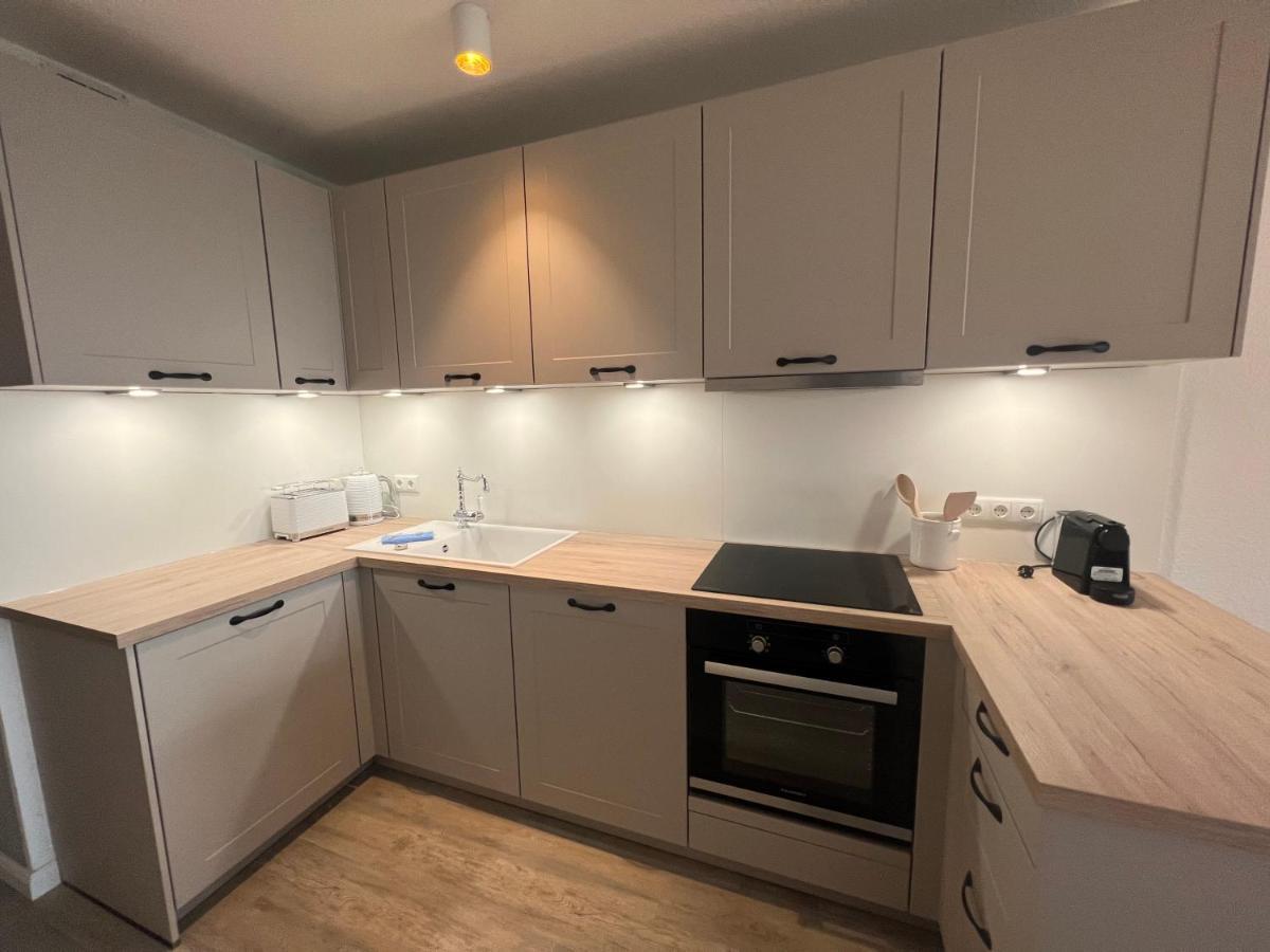 Moderne 3-Zi-Wohnung Mit Meerblick Direkt Am Strand ชาร์บอยท์ซ ภายนอก รูปภาพ