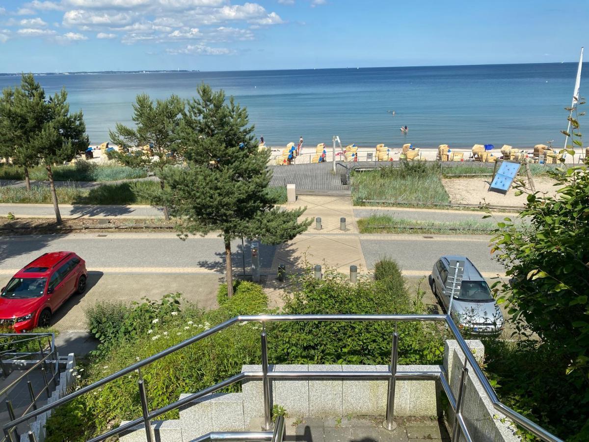 Moderne 3-Zi-Wohnung Mit Meerblick Direkt Am Strand ชาร์บอยท์ซ ภายนอก รูปภาพ