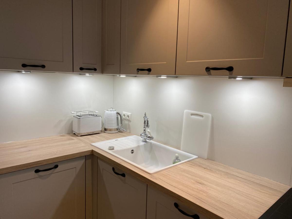 Moderne 3-Zi-Wohnung Mit Meerblick Direkt Am Strand ชาร์บอยท์ซ ภายนอก รูปภาพ